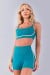 Short sem Gancho com Chapado Laterais (Jade / Bege) | Ref: K4486-C