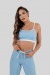 Top de Alcinha com Costas em Y Estampa Digital (Sport Stripes Blue) | Ref: K3238-A