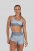 Top de Alcinha Dupla Estampa Digital (Gray Bubble) | Ref: K3100-C