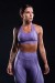 Top Nadador Estampa Digital com Viés (Purple Curves) | Ref: K3267-B