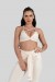 Top Strappy de Poliamida (Bege) | Ref: K3184-D