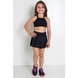 Short saia fitness hot sale infantil
