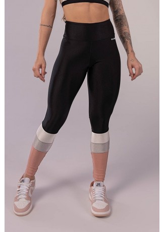 Short com calça legging best sale