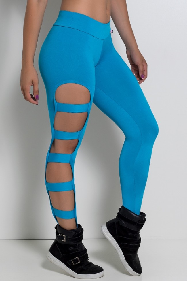 Calça legging rasgada clearance