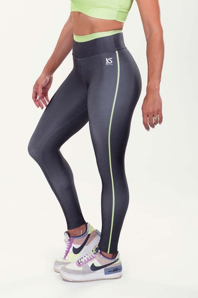 Calça legging com estampa jeans on sale