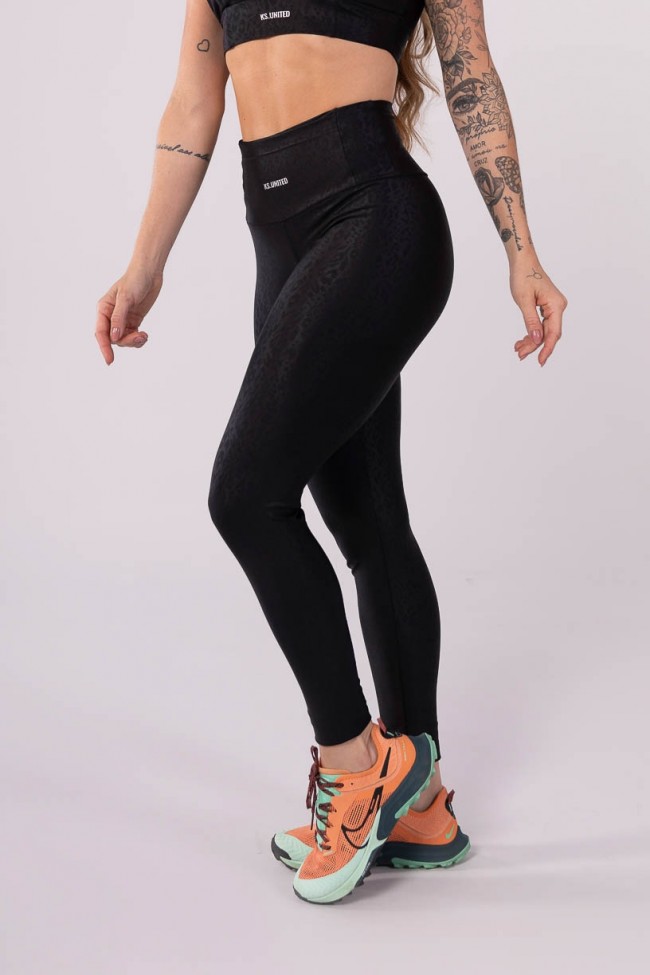 Conjunto Fitness de Poliamida Chumbo - Livre e Leve