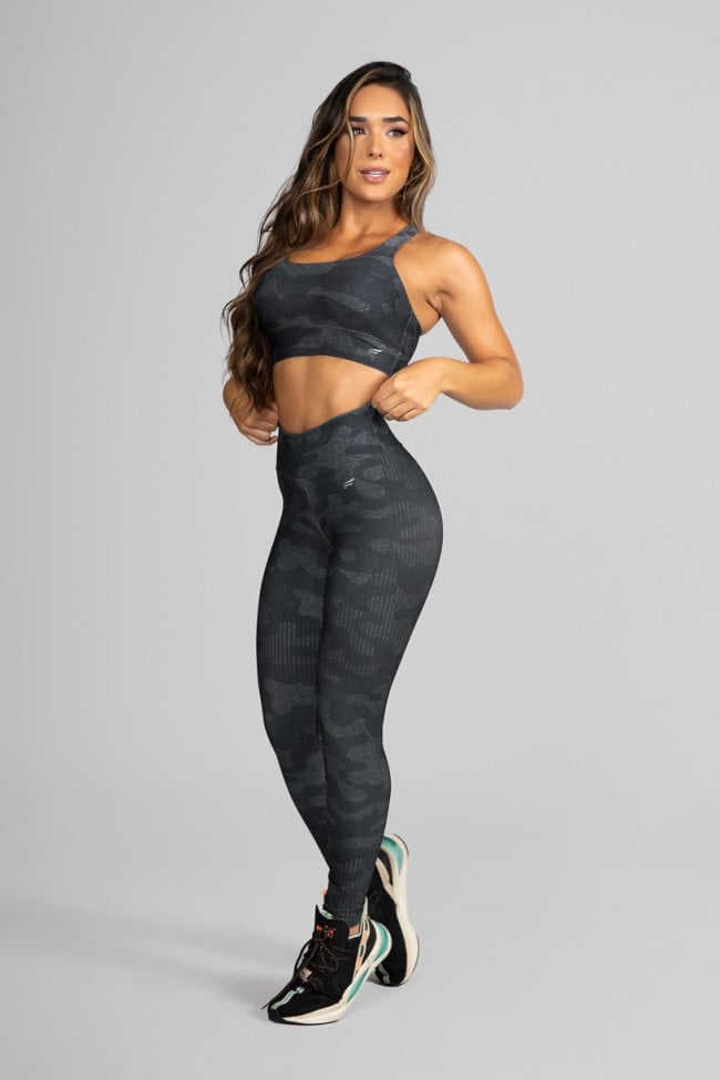 Legging estampa militar 2025