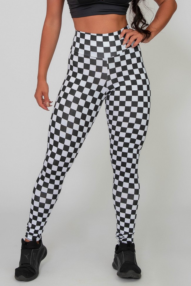 Legging quadriculada deals