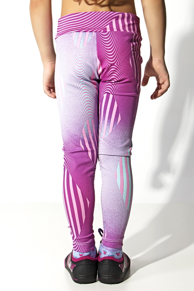 Calça legging criança top