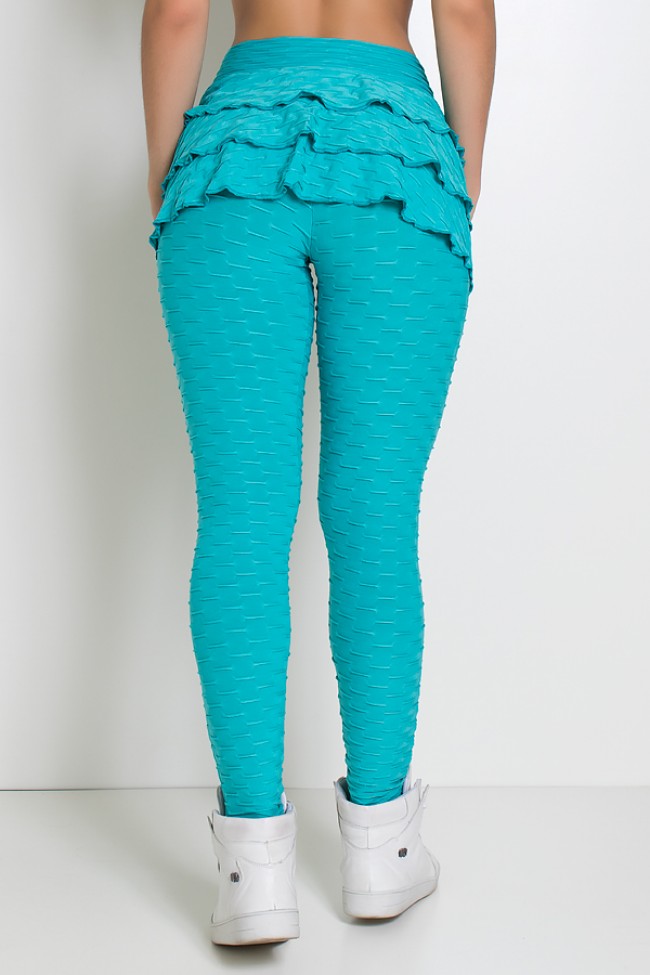Calça de malhar hot sale feminina com saia