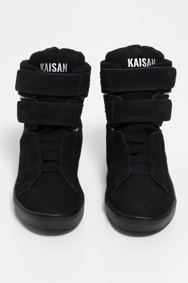 Tenis cano clearance alto com velcro